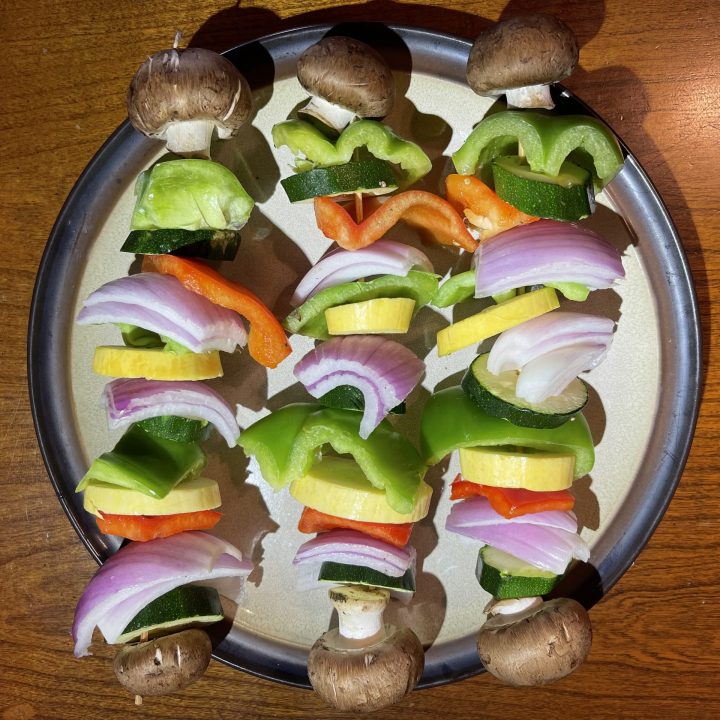 Grilled Veggie Kabobs