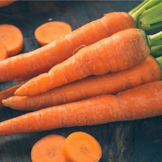 4 whole carrots + a few carrot medallions